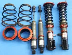 ミラジーノL650s使用 ムーヴ ミラ エッセ タント レオン 車高調 新品同様 ダイハツ】【ミラジーノ】L650S B-MAX車高調 LEON