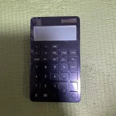 【ジャンク】ブラック電卓 税計算機能付き