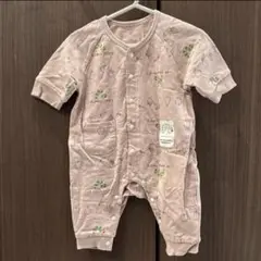 はらぺこあおむし ロンパース 60cm ピンク カバーオール ベビー服