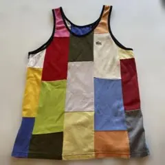 Lacoste パッチワーク タンクトップ