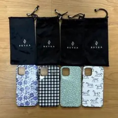 BURGA iPhone11用ケース　4点セット