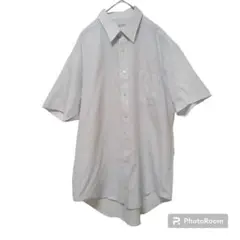 EXECUTIVE 【M】オープンシャツ ワイシャツ 美品 USED 古着