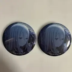 プロセカ 宵崎奏 グリッター缶バッジ2個セット