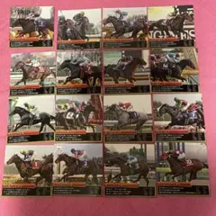 競馬トレーディングカード 16枚セット