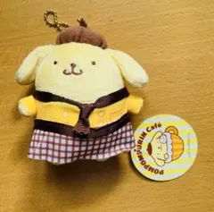 最終値引！【新品・タグ付き】ポムポムプリン　原宿クレープ　マスコット 最終値引！【新品・タグ付き】ポムポムプリン 原宿クレープ