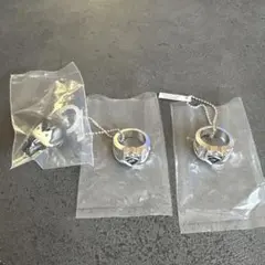 家庭教師ヒットマンREBORN! ボンゴレリング雲・嵐　目印チャームセット