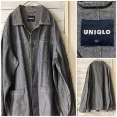 UNIQLO オールドユニクロ　旧タグ　デニム　カバーオール　古着屋購入