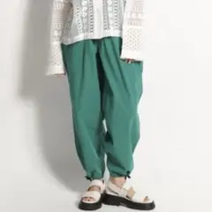 ニコアンド ワイドパンツ
