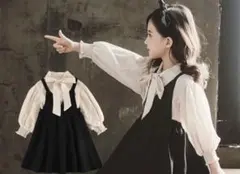 女の子フォーマル 2点セット 140cm 入学式　結婚式　シャツスカート