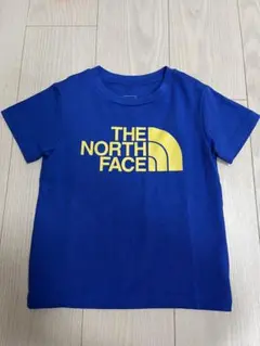 THE NORTH FACE ロゴプリント Tシャツ 青
