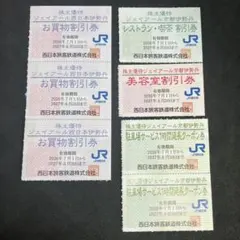 JR西日本株主優待　お買物割引券 3枚他のサムネイル