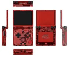 ANBERNIC RG35XXSP クリアレッド