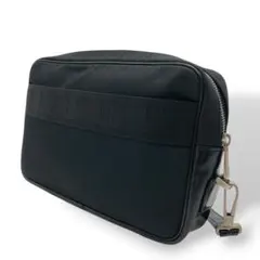 ダンヒル dunhill クラッチバッグ　セカンドバッグ ブラック ナイロン 黒
