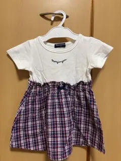 moujonjon 半袖ワンピース 80cmのサムネイル
