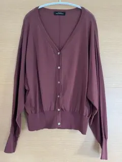 美品　GREEN LABEL RELAXING 長袖カーディガン ブラウン