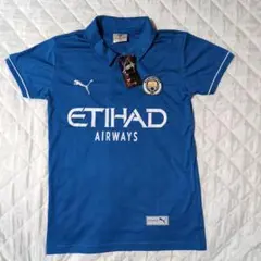 新品 マンチェスター・シティ ポロシャツ Sサイズ