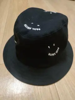 【PS Paul Smith】【極美品】バケットハット/無地/スマイル