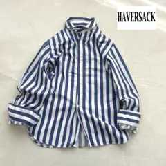 HAVERSACK ハバーサック ストライプシャツ M