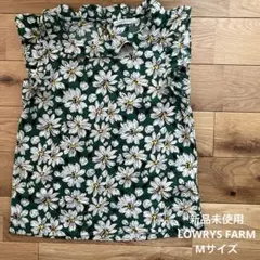 新品未使用 LOWRYS FARM 花柄ブラウス