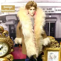 バービーケンのムートンみたいなたっぷりエスキモーコート★★★