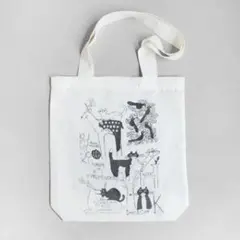 トラネコボンボン トートバッグ