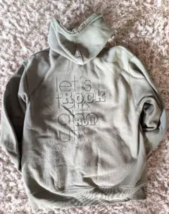 再値下げ！メンズМ Acoustic バックロゴフーディジャケット