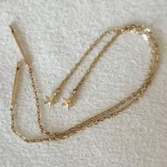 星モチーフ♡スター【ジュエッテ】K10ゴールド アメリカンピアス☆アガット 好き