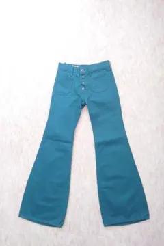 70s ゴールデンサイズ ベルボトム vintage 12.5oz 貼りポケベルボトムジーンズ 1970年代復刻 ワン