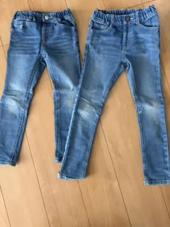 branshes デニムパンツ 2本セット 110cmのサムネイル