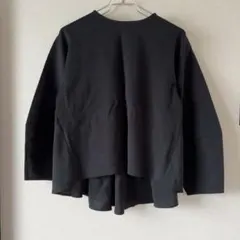 OPAQUE.CLIP オペークドットクリップ 長袖 カットソー 異素材 S