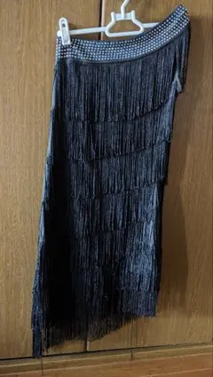 社交ダンス用フリンジワンピース ラテン