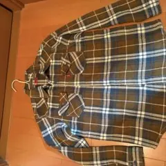 Levi's ブラウン系チェックネルシャツ