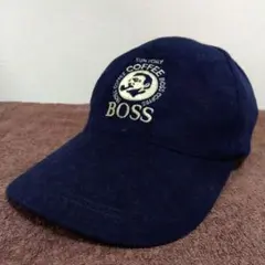 【非売品】ヴィンテージ SUNTORY BOSS COFFEE キャップ 帽子のサムネイル