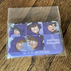 忍たま乱太郎　特典缶バッジ　スクエア　五年生