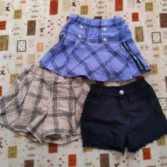 ショートパンツ　まとめ売り　130cm