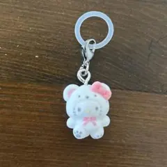 めじるしアクセサリー サンリオキャラクターズ　ふわふわスノー　ハローキティ
