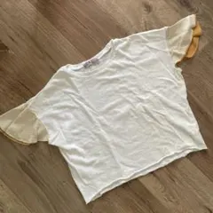 UnitA クロップドTシャツ 子供半袖のサムネイル