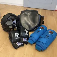 K2様専用 ヘッドギア グローブ レガース セットとファウルカップ