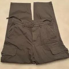 グレー カーゴパンツ 4ポケット