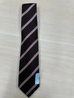 LES MUES シルク100% ストライプネクタイ