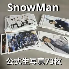 【公式生写真】Snow Man 集合/個人 合計73枚【目黒蓮多め】