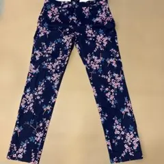 バナナ,リパブリック「RYAN FIT」　　花柄パンツ サイズ4のサムネイル
