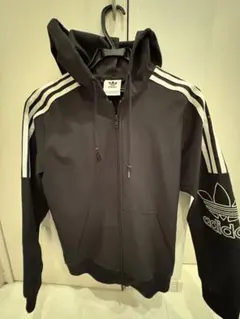 値下げ子供向け　adidas フルジップ ジャケット XS ブラック