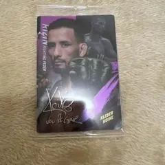 KLEBER KOIKE サイン入りファイティングカード