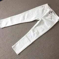 Gap GIRLFRIEND ホワイト デニムパンツ