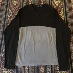 OLD GAP / V-Neck Cotton Knit Vintage 90s