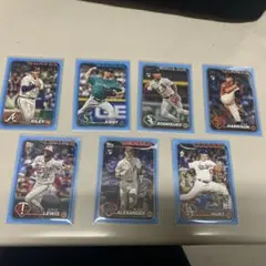MLB トレーディングカードセット 150シリ7枚セット