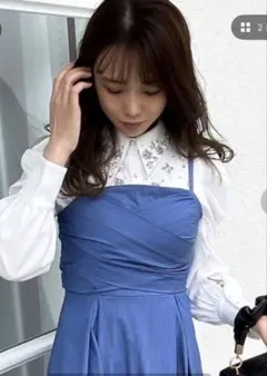 ダズリン　エンチェイスビジューブラウス