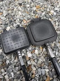OIGEN 南部鉄器 ホットサンドメーカー 箱付き 説明書あり 及源 直火