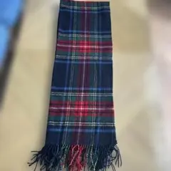 大判BleuBleuetタータンチェックストール